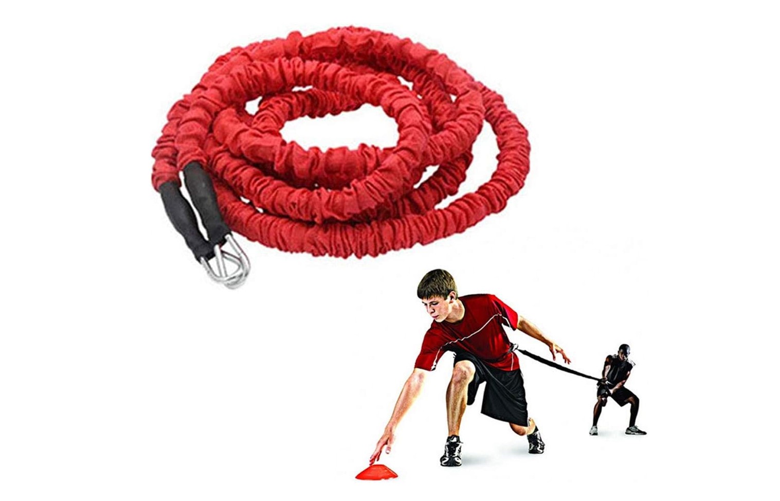 Resistance Band Bungee Latex Acceleration Speed Co... – Vicedeal - View #8