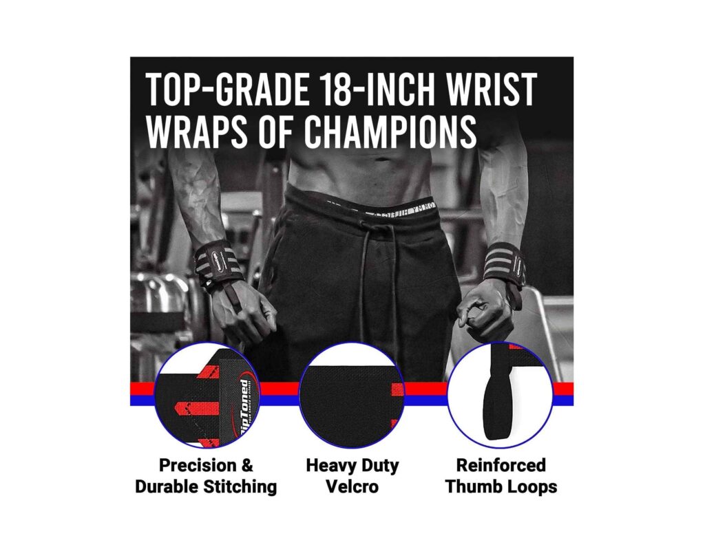 rip toned wrist wraps, rip toned, rip toned lifting straps, rip toned wrist wraps 18"" professional grade with thumb loops, rip toned wrist wraps review, rip toned wrist wraps forum bodybuilding, Rip-Toned Wrist Wrap Review, balancedbrawn, balanced, brawn, balanced brawn