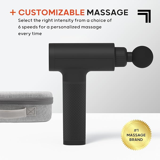 Sharper Image Massage Gun Review, balancedbrawn